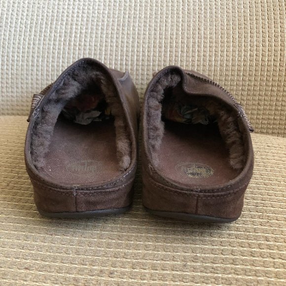 Fitflop Men\'s Brown Suede  Clogs main image 13